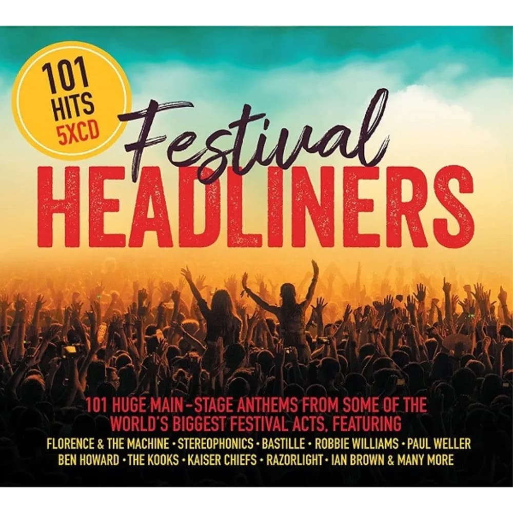Varios Interpretes - 101 Festival Headliners (CD (5CD) nuevo) - Miniatura 1 en LEMM DJ Store