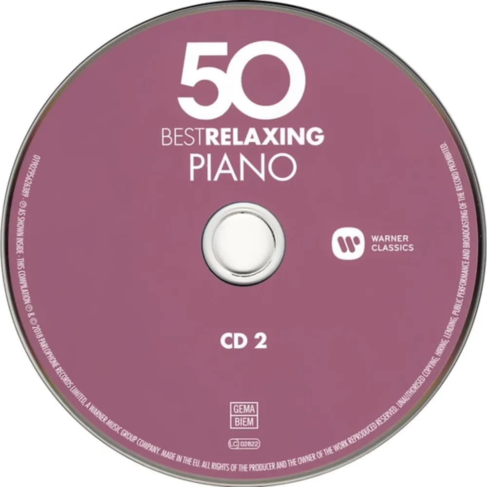 Varios Interpretes - 50 Best Relaxing Piano (CD (6CD) nuevo) - Miniatura 1 en LEMM DJ Store