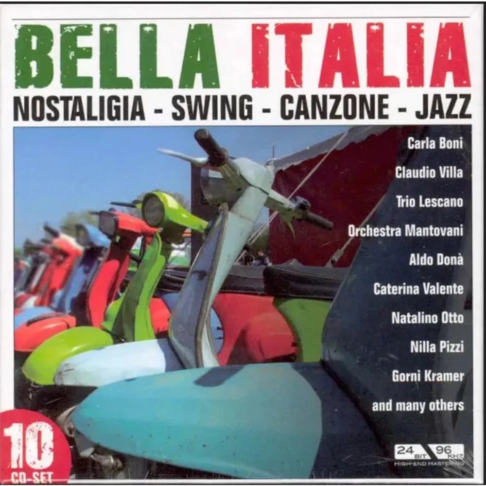 Varios Interpretes - Bella Italia (CD (10CD) nuevo) - Miniatura 1 en LEMM DJ Store