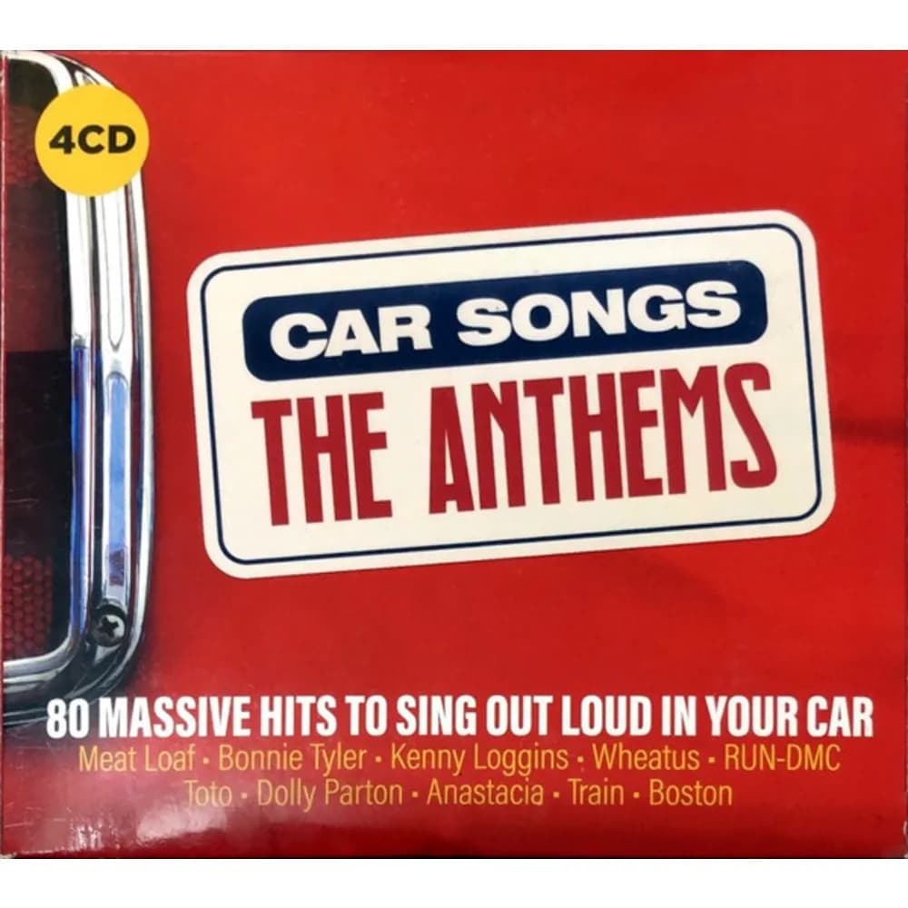 Varios Interpretes - Car Songs: The Anthems (CD (4CD) nuevo) - Miniatura 1 en LEMM DJ Store