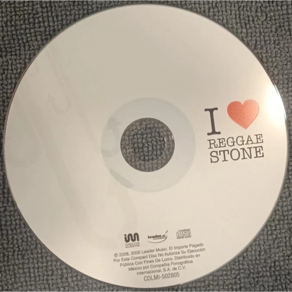 Varios Interpretes - I Love Reggae Stone (CD nuevo) - Miniatura 1 en LEMM DJ Store