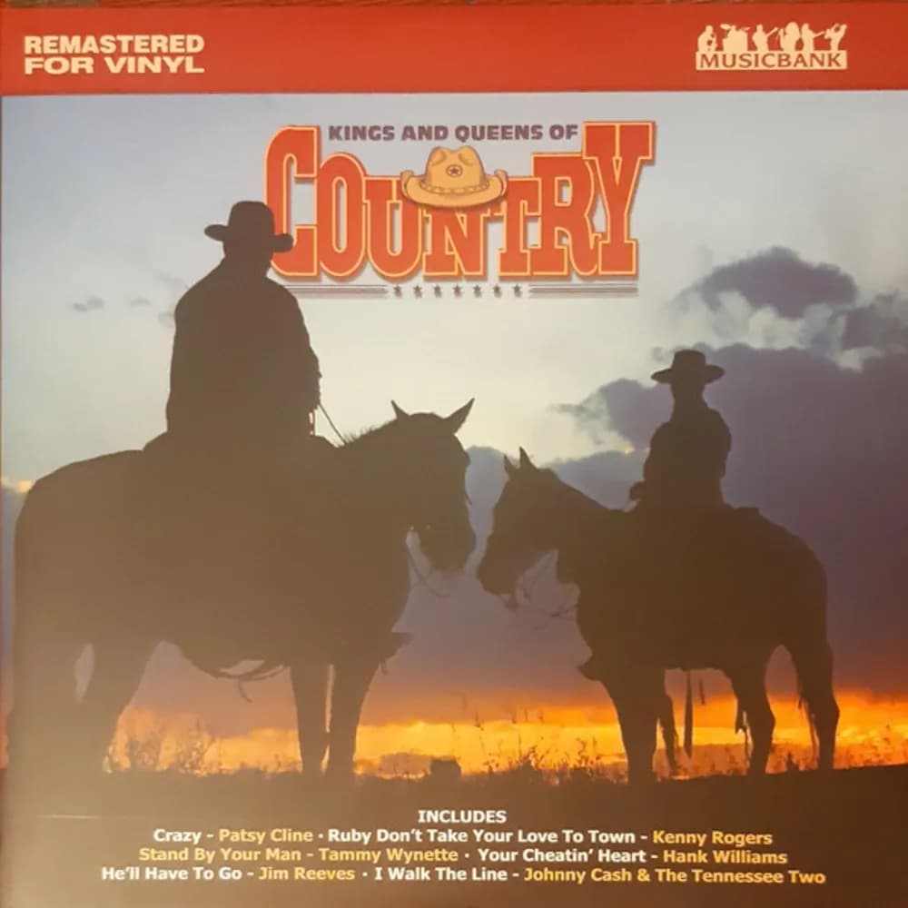 Varios Interpretes - Kings And Queens Of Country (Vinilo LP nuevo) - Miniatura 1 en LEMM DJ Store