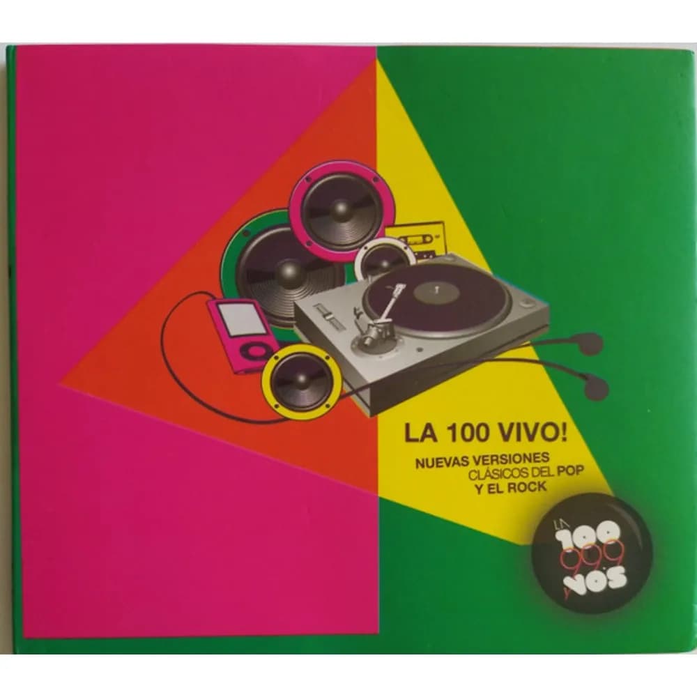Varios Interpretes - La 100 Vivo! (CD nuevo) - Miniatura 1 en LEMM DJ Store