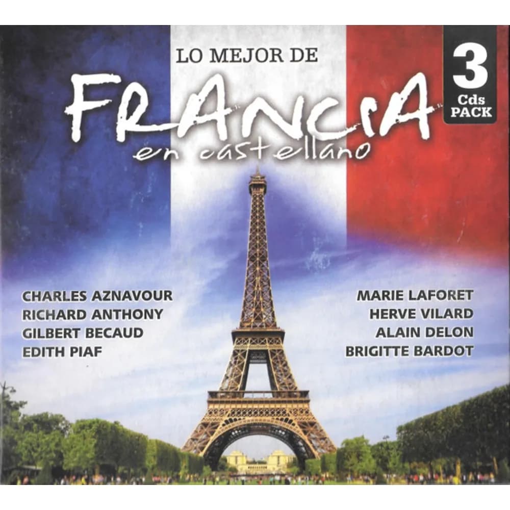Varios Interpretes - Lo Mejor De Francia En Castellano (CD Triple (3CD) nuevo) - Miniatura 1 en LEMM DJ Store