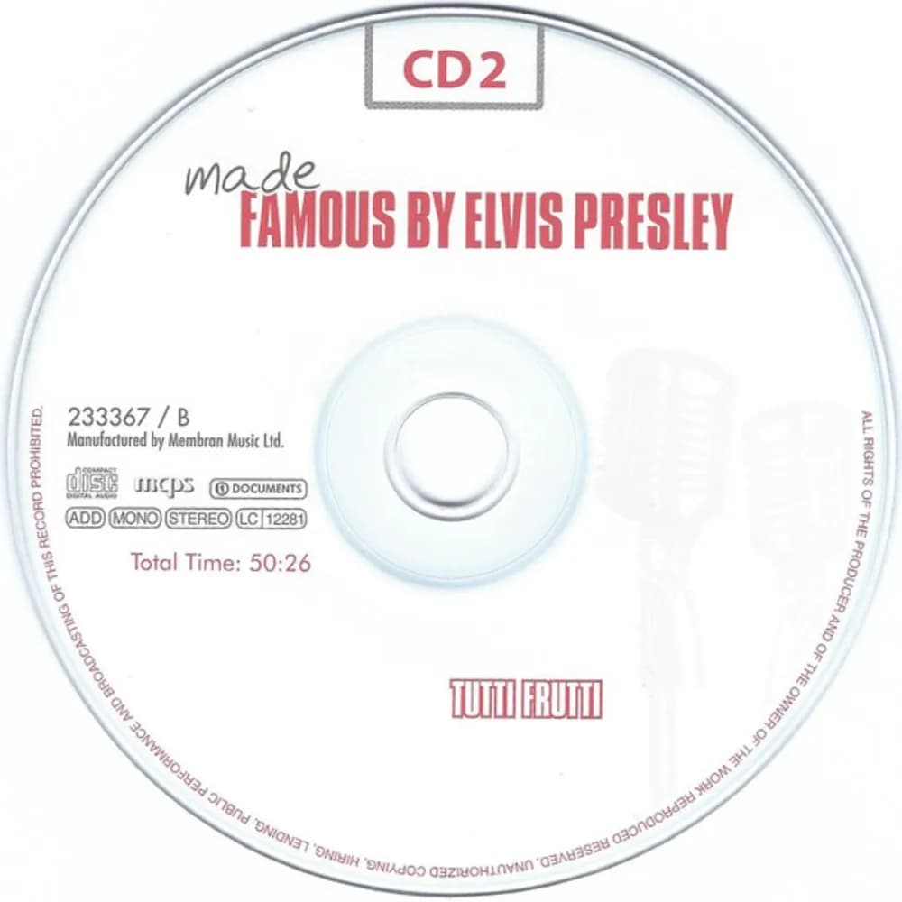 Varios Interpretes - Made Famous By Elvis Presley (CD nuevo) - Miniatura 1 en LEMM DJ Store