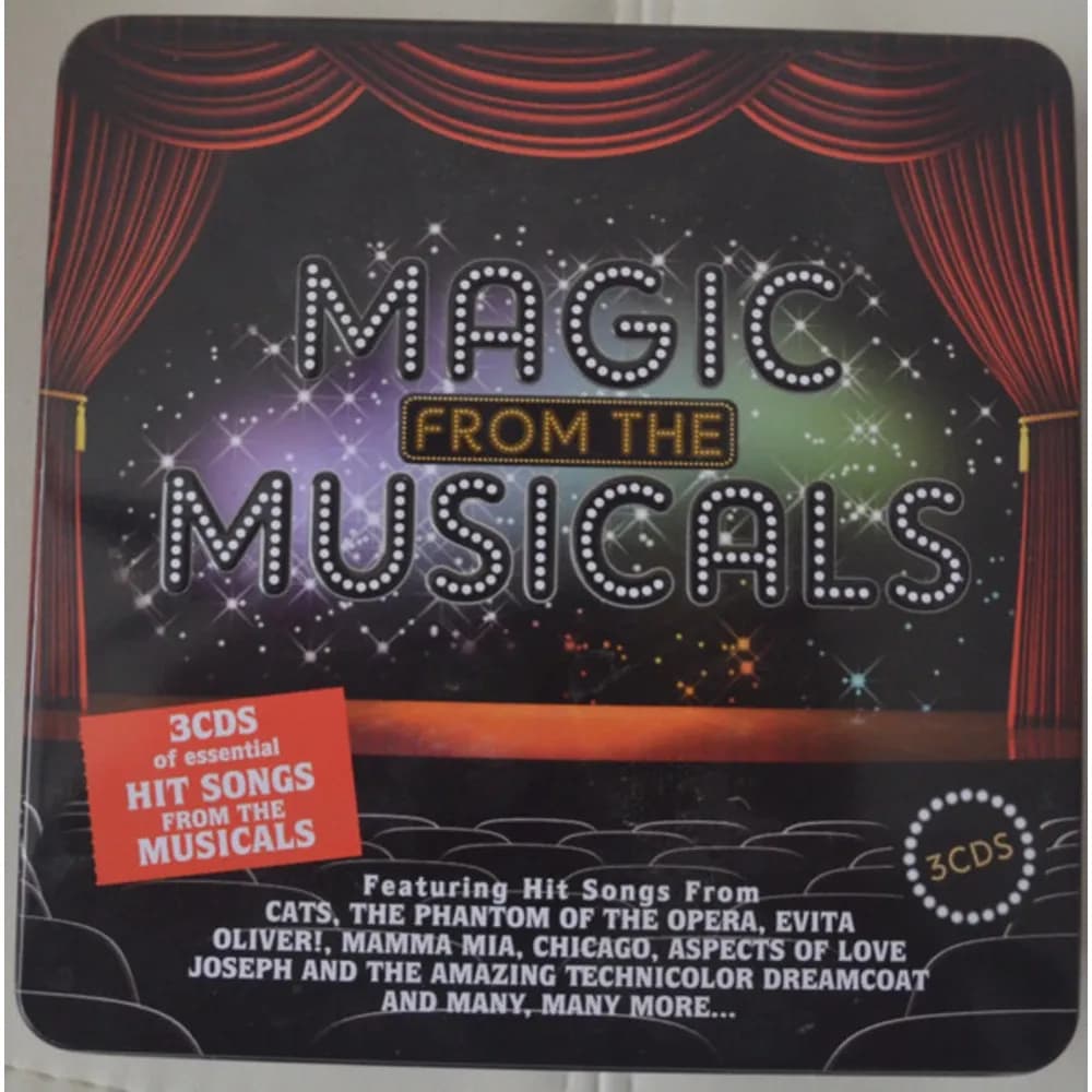Varios Interpretes - Magic From The Musicals (CD Triple (3CD) nuevo) - Miniatura 1 en LEMM DJ Store