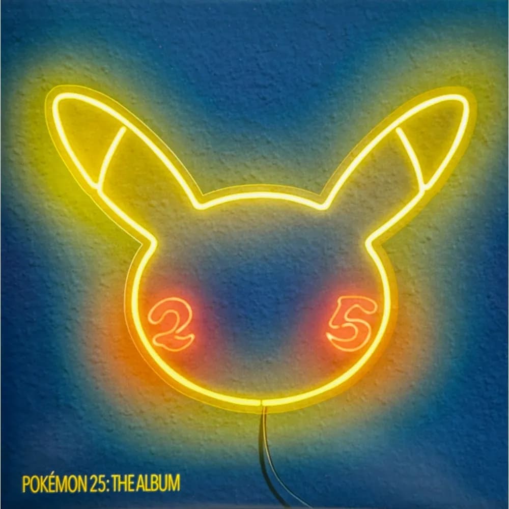 Varios Interpretes - Pokémon 25: The Album (Vinilo LP Color Rojo/Blanco Split nuevo) - Miniatura 1 en LEMM DJ Store
