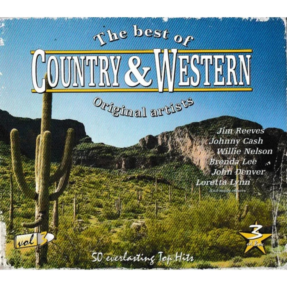 Varios Interpretes - The Best Of Country & Western Vol. 3 (CD Triple (3CD) nuevo) - Miniatura 1 en LEMM DJ Store