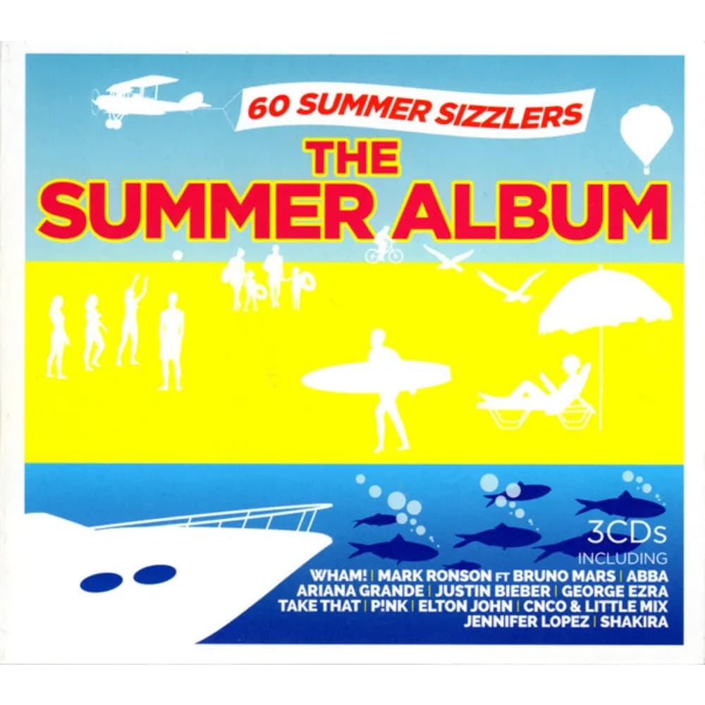 Varios Interpretes - The Summer Album (CD Triple (3CD) nuevo) - Miniatura 1 en LEMM DJ Store