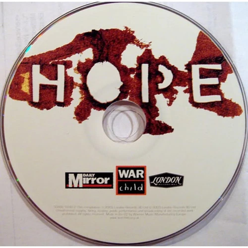 Varios Interpretes - War Child - Hope (CD nuevo) - Miniatura 1 en LEMM DJ Store