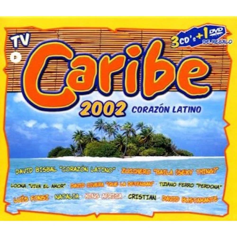 Various – Caribe 2002: Corazón Latino 3cd mas dvd (CD usado VG+) - Miniatura 1 en LEMM DJ Store
