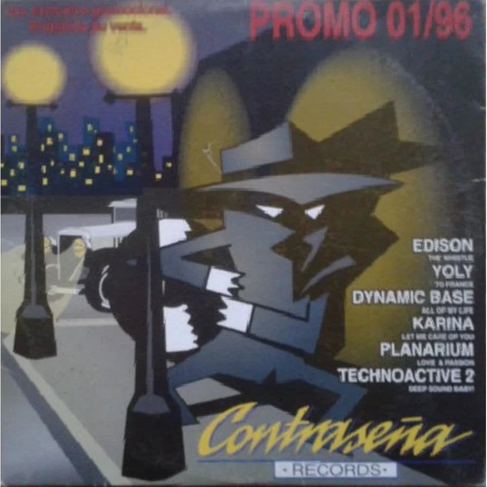 Various – Contraseña Promo 01 - Enero 1996 (CD single carton usado VG+) - Miniatura 1 en LEMM DJ Store