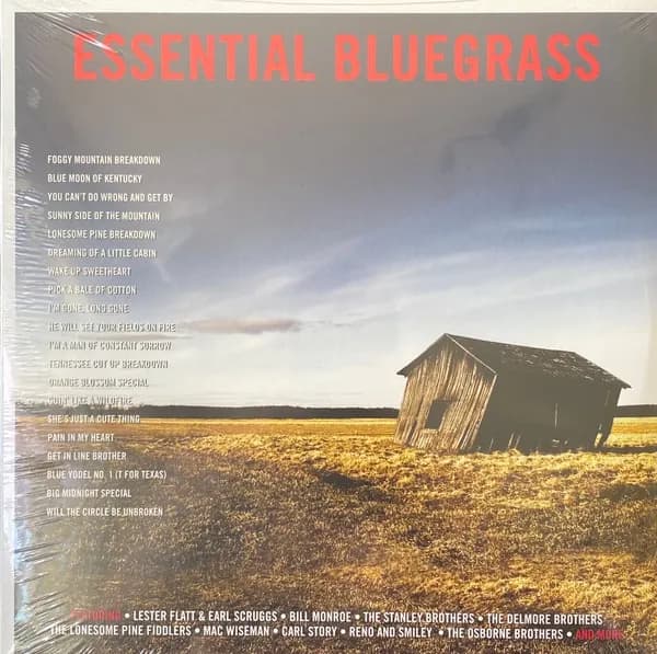 Various - Essential Bluegrass (Vinilo LP nuevo) - Miniatura 1 en LEMM DJ Store
