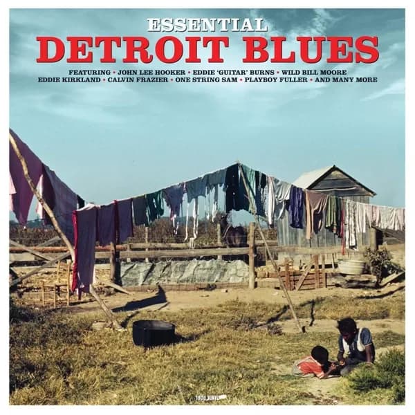 Various - Essential Detroit Blues (Vinilo LP nuevo) - Miniatura 1 en LEMM DJ Store