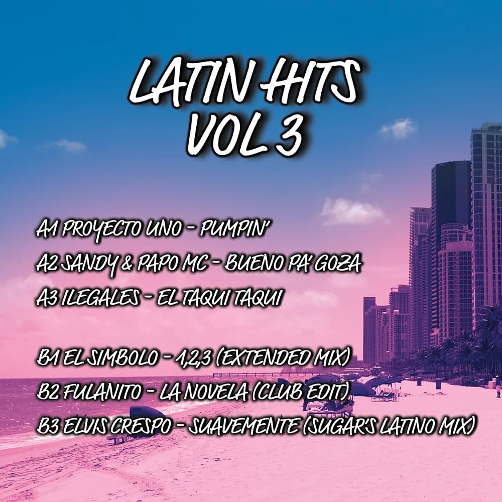 Latin Hits Vol. 3 – Vinilo LP Compilation Latin Dance 90s - Miniatura 2 en LEMM DJ Store