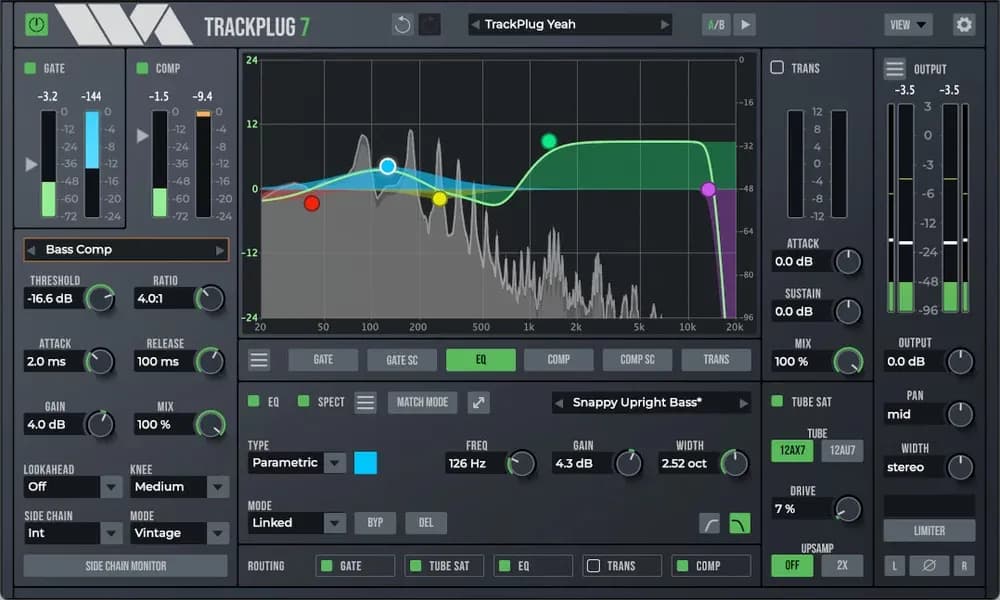 Wave Arts TrackPlug 7 – Channel Strip con EQ, Dinámica y Saturación de Tubo (Descarga Digital) - Miniatura 1 en LEMM DJ Store