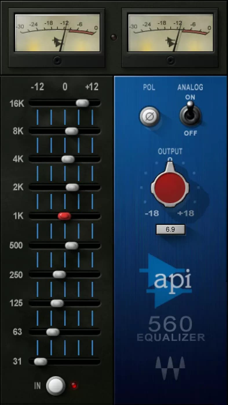 Waves API 560 – Ecualizador gráfico de 10 bandas (Descarga Digital) - Miniatura 1 en LEMM DJ Store