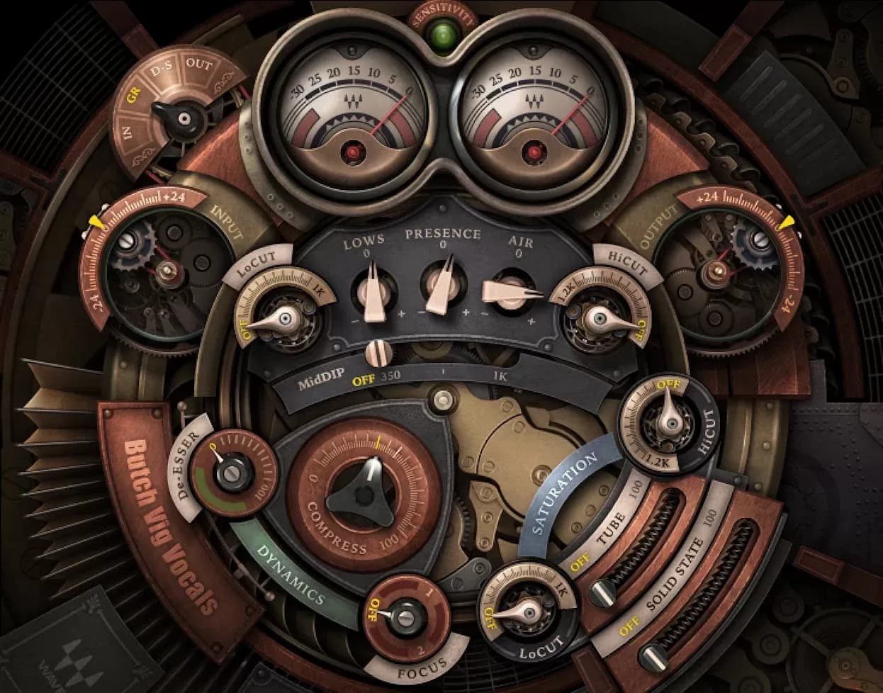 Waves Butch Vig Vocals – Procesador de voz con saturación (Descarga Digital) - Miniatura 1 en LEMM DJ Store
