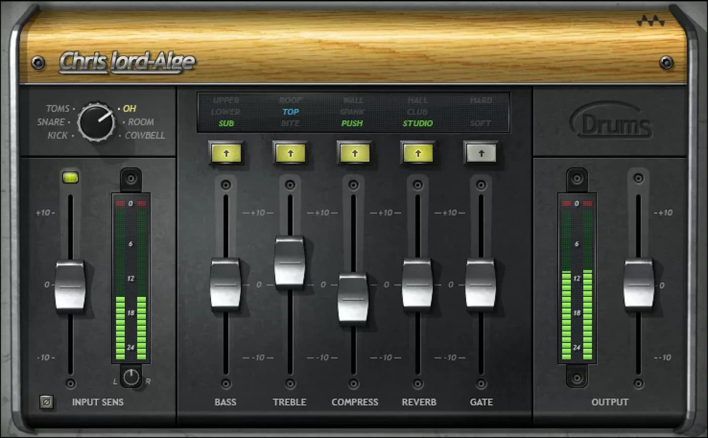 Waves CLA Drums – Cadena de batería de Chris Lord-Alge (Descarga Digital) - Miniatura 1 en LEMM DJ Store