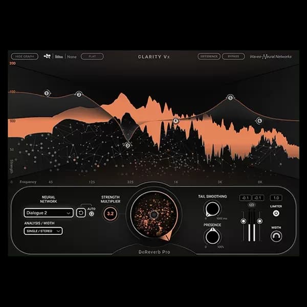 Waves Clarity Vx DeReverb Pro – Elimina reverb con IA (Descarga Digital) - Miniatura 1 en LEMM DJ Store