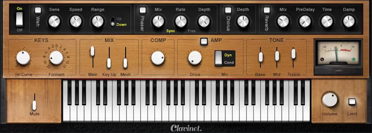 Waves Clavinet – Recreación del D6 con amp, autowah y FX (Descarga Digital) - Miniatura 1 en LEMM DJ Store