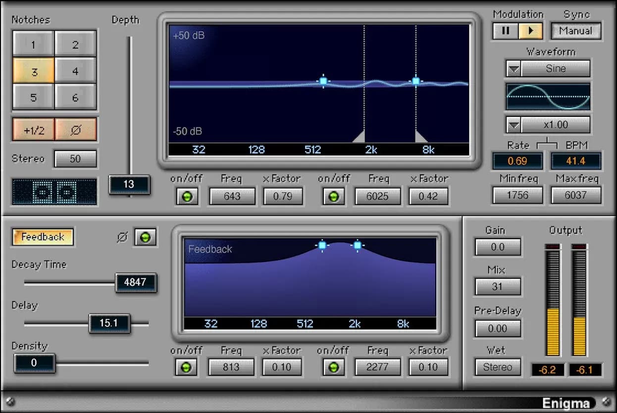 Waves Enigma – Efecto de modulación y diseño sonoro creativo (Descarga Digital) - Miniatura 1 en LEMM DJ Store
