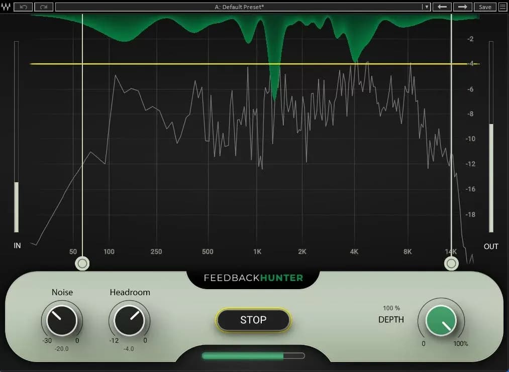 Waves Feedback Hunter – Prevención de feedback en vivo (Descarga Digital) - Miniatura 1 en LEMM DJ Store