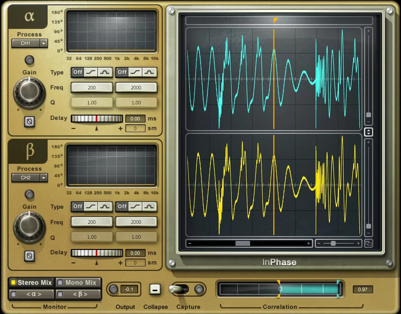 Waves InPhase – Corrector de fase profesional (Descarga Digital) - Miniatura 1 en LEMM DJ Store