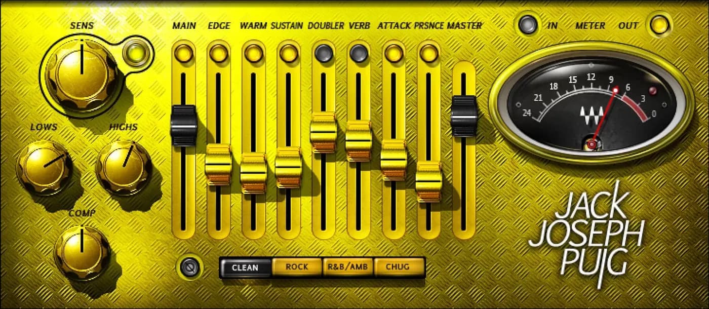 Waves JJP Guitars – Procesador de tono de guitarra (Descarga Digital) - Miniatura 1 en LEMM DJ Store
