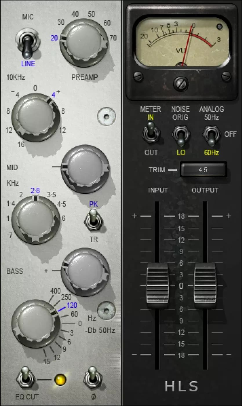 Waves Kramer HLS Channel – Consola Helios Vintage (Descarga Digital) - Miniatura 1 en LEMM DJ Store