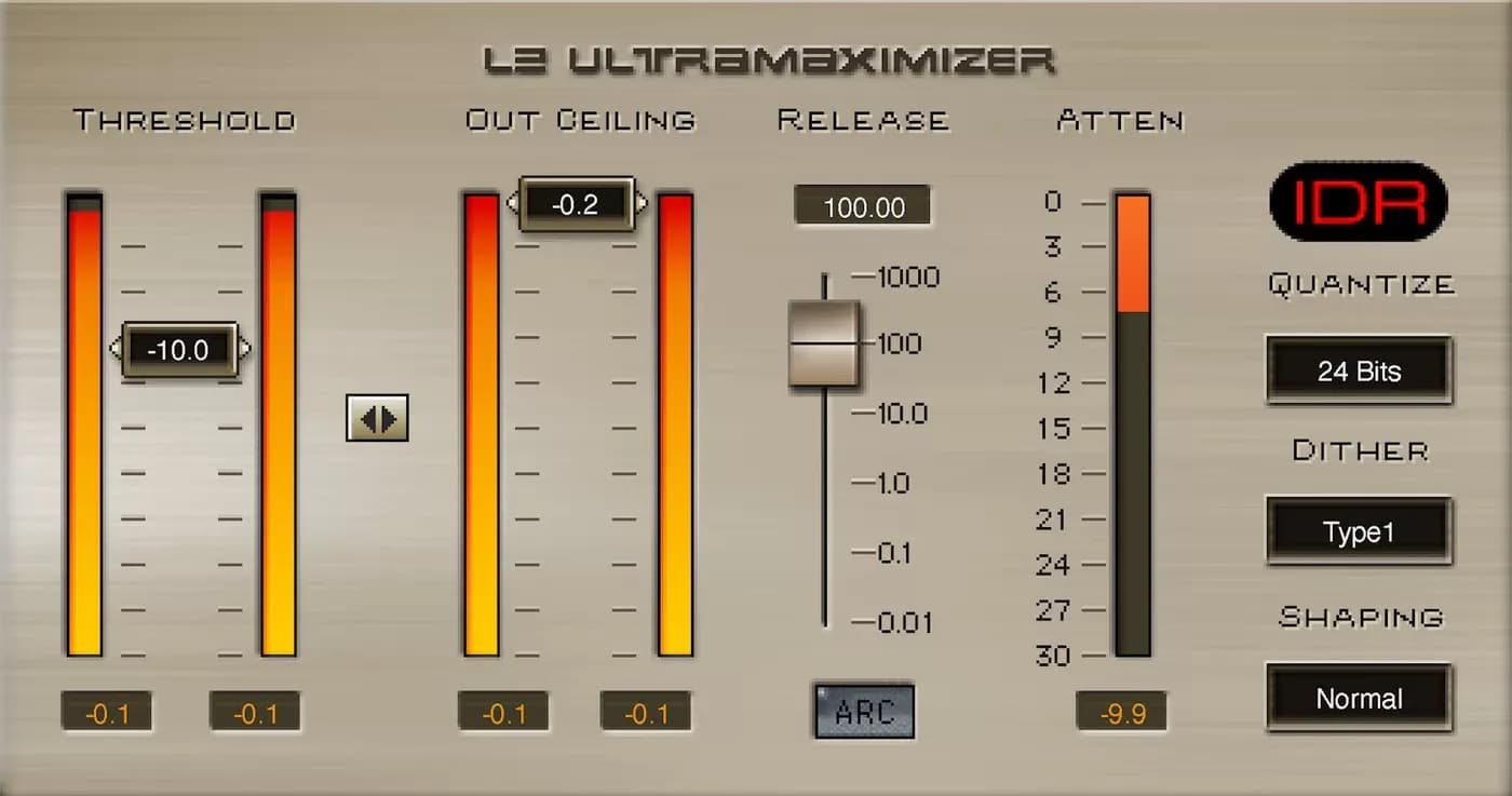 Waves L2 Ultramaximizer – Limitador brickwall de mastering (Descarga Digital) - Miniatura 1 en LEMM DJ Store