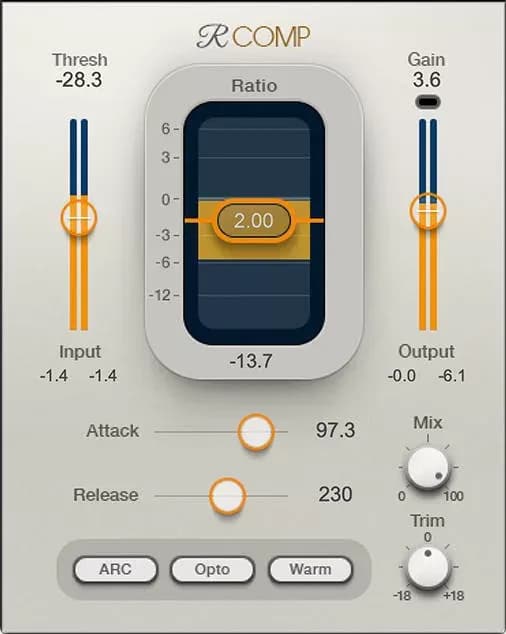 Waves Renaissance Compressor – Compresor y expansor (Descarga Digital) - Miniatura 1 en LEMM DJ Store
