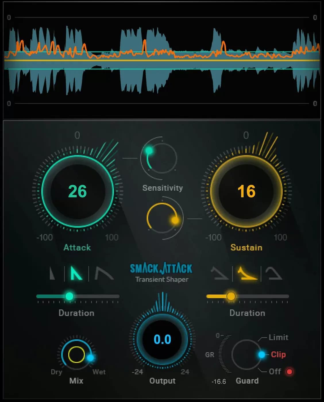 Waves Smack Attack – Shaper de transientes para batería (Descarga Digital) - Miniatura 1 en LEMM DJ Store