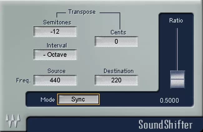 Waves SoundShifter – Pitch y time shifting (Descarga Digital) - Miniatura 1 en LEMM DJ Store