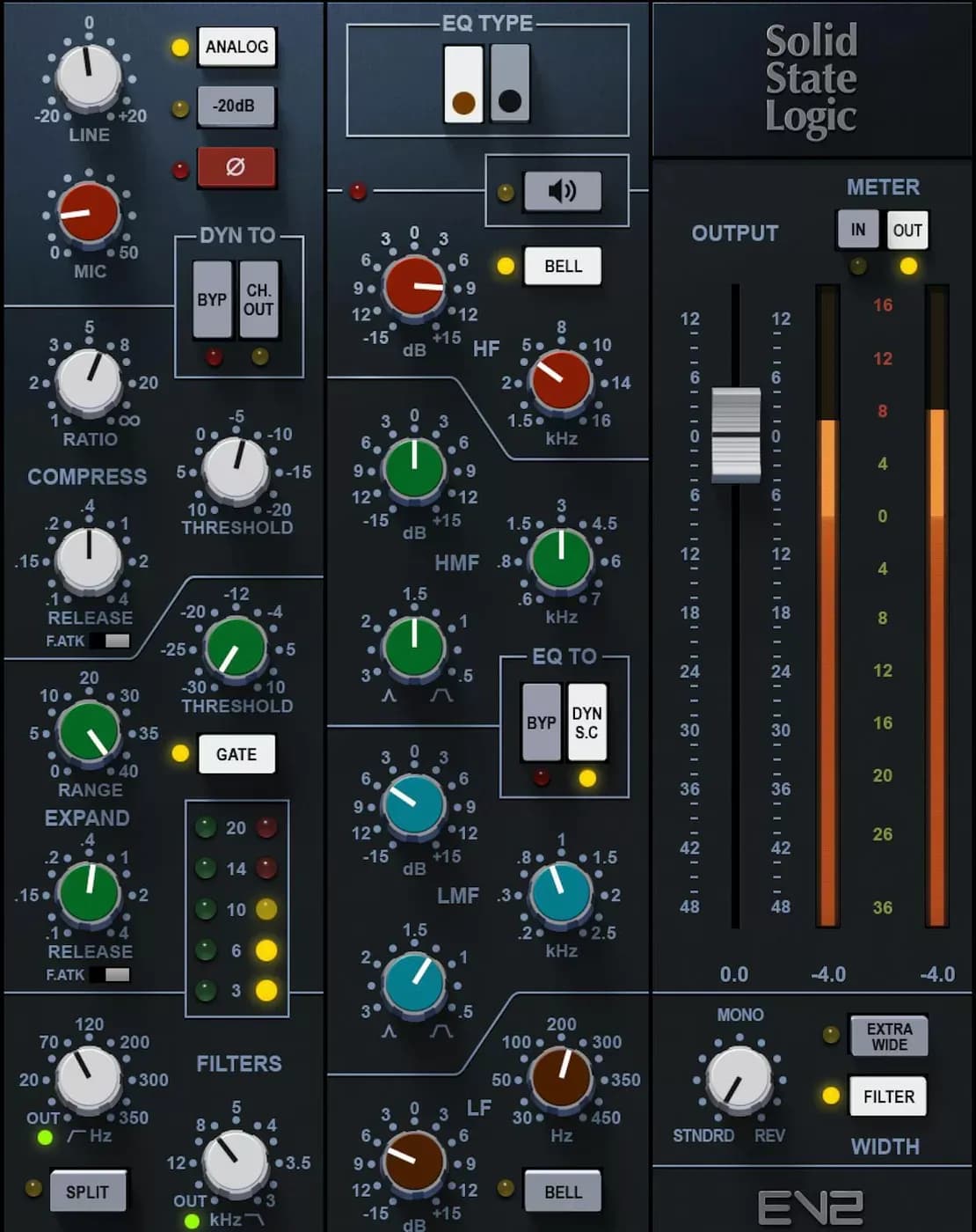 Waves SSL EV2 Channel – Channel strip SSL 4000E con doble EQ (Descarga Digital) - Miniatura 1 en LEMM DJ Store
