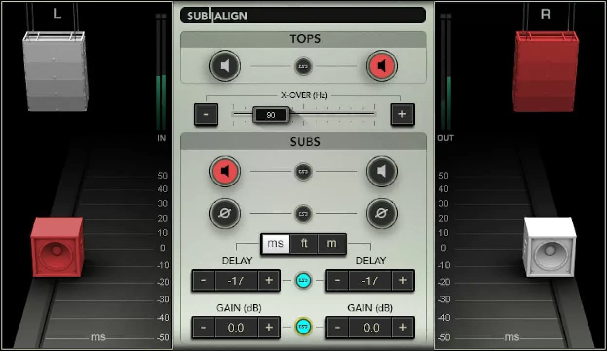 Waves Sub Align – Alineacion de Subwoofers y Tops en Vivo (Descarga Digital) - Miniatura 1 en LEMM DJ Store