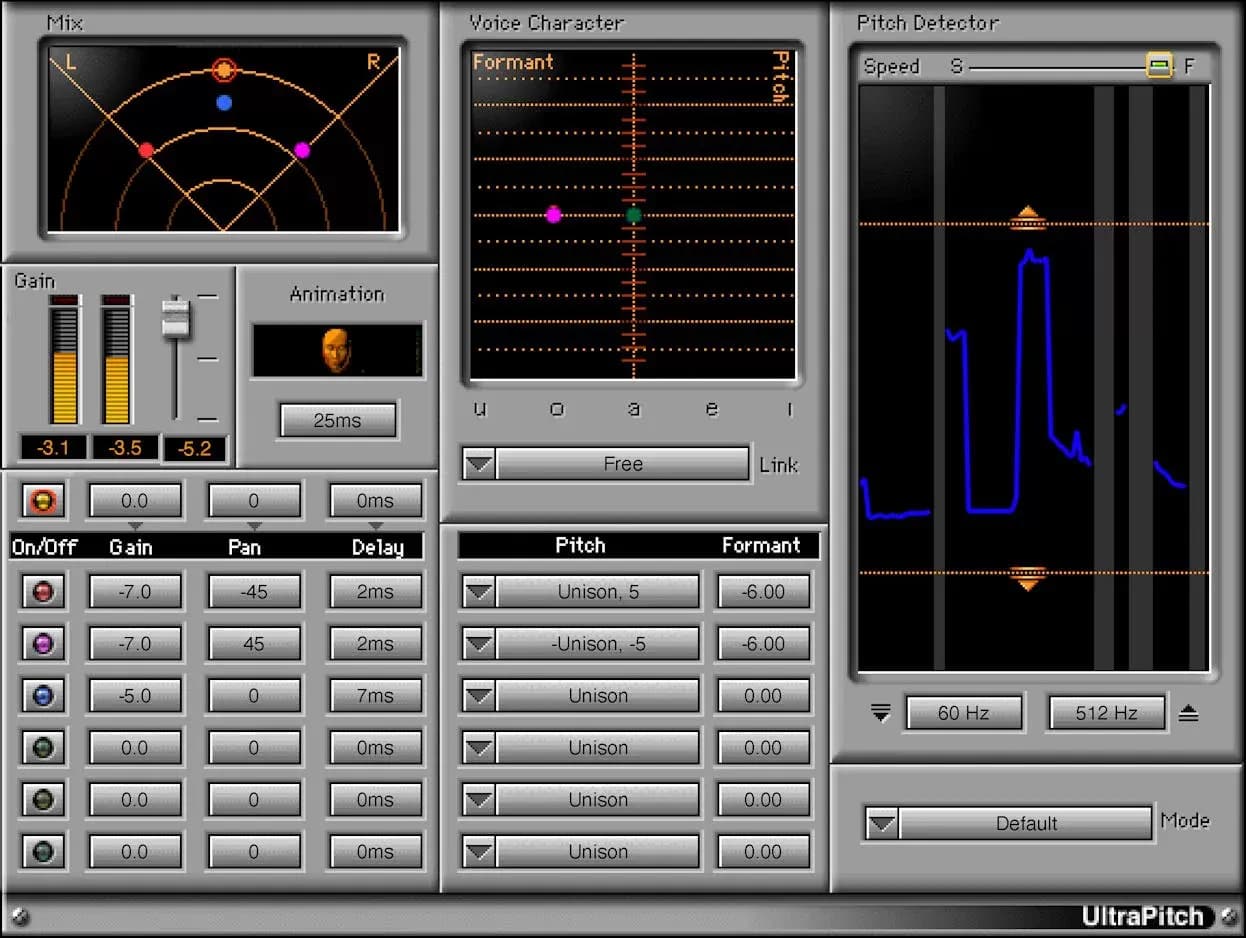 Waves UltraPitch – Pitch shifter y armonizador de 6 voces (Descarga Digital) - Miniatura 1 en LEMM DJ Store