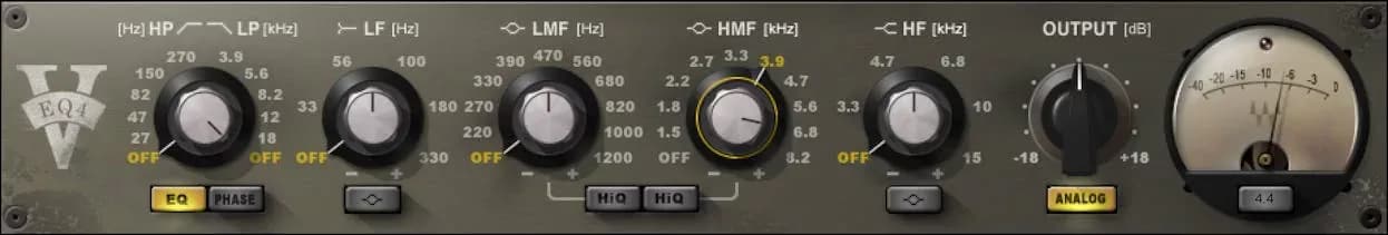 Waves V-EQ4 – Ecualizador vintage Neve 1081 (Descarga Digital) - Miniatura 1 en LEMM DJ Store