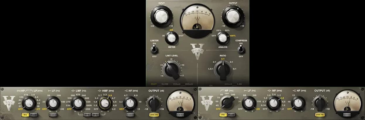 Waves V-Series – EQs y Compresor de Consola Vintage 70s (Descarga Digital) - Miniatura 1 en LEMM DJ Store