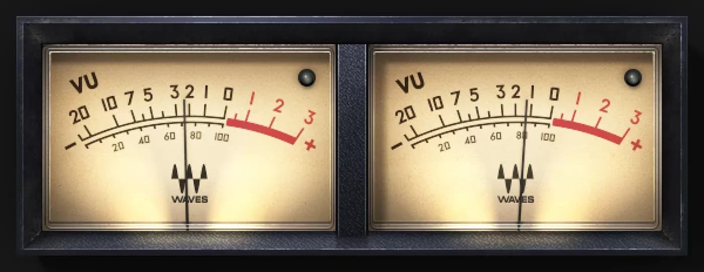 Waves VU Meter – Medidor VU analógico calibrable (Descarga Digital) - Miniatura 1 en LEMM DJ Store