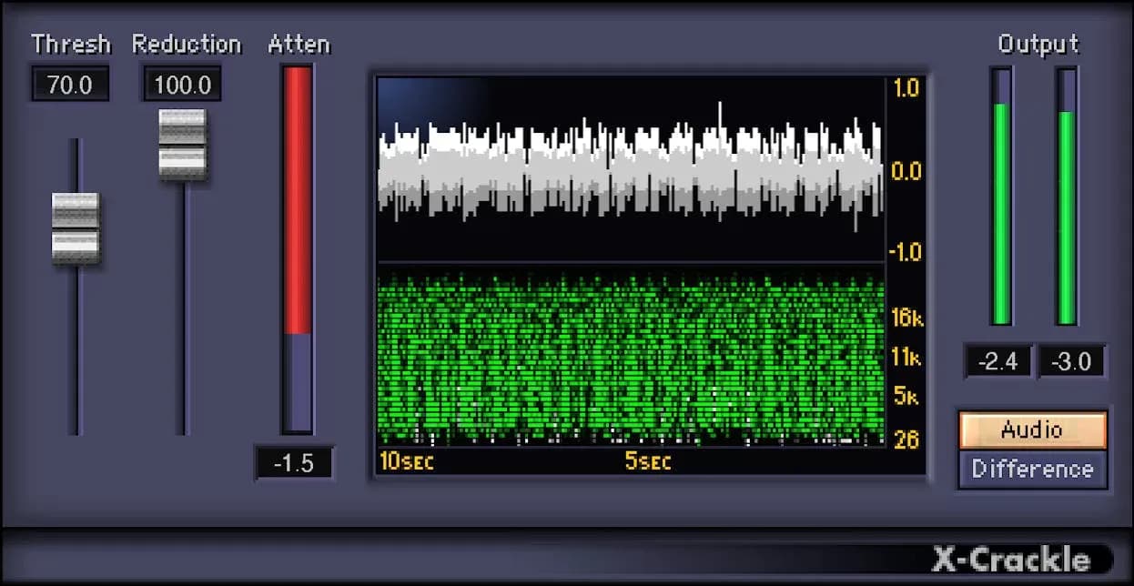 Waves X-Crackle – Restauración de crackle de vinilos y grabaciones (Descarga Digital) - Miniatura 1 en LEMM DJ Store