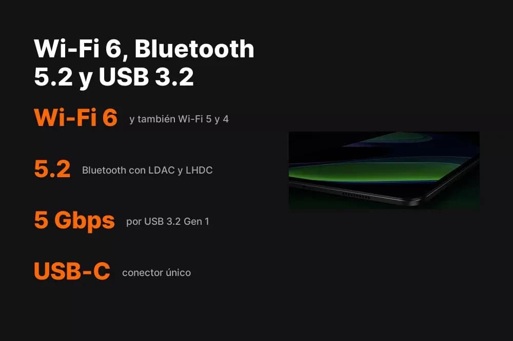 Xiaomi Pad 6 – tablet de 11" 2.8K a 144 Hz, 6 GB + 128 GB - Miniatura 6 en LEMM DJ Store