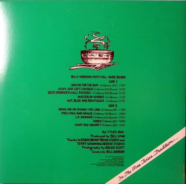 ZZ Top - Tres Hombres (Vinilo LP nuevo) - Miniatura 2 en LEMM DJ Store