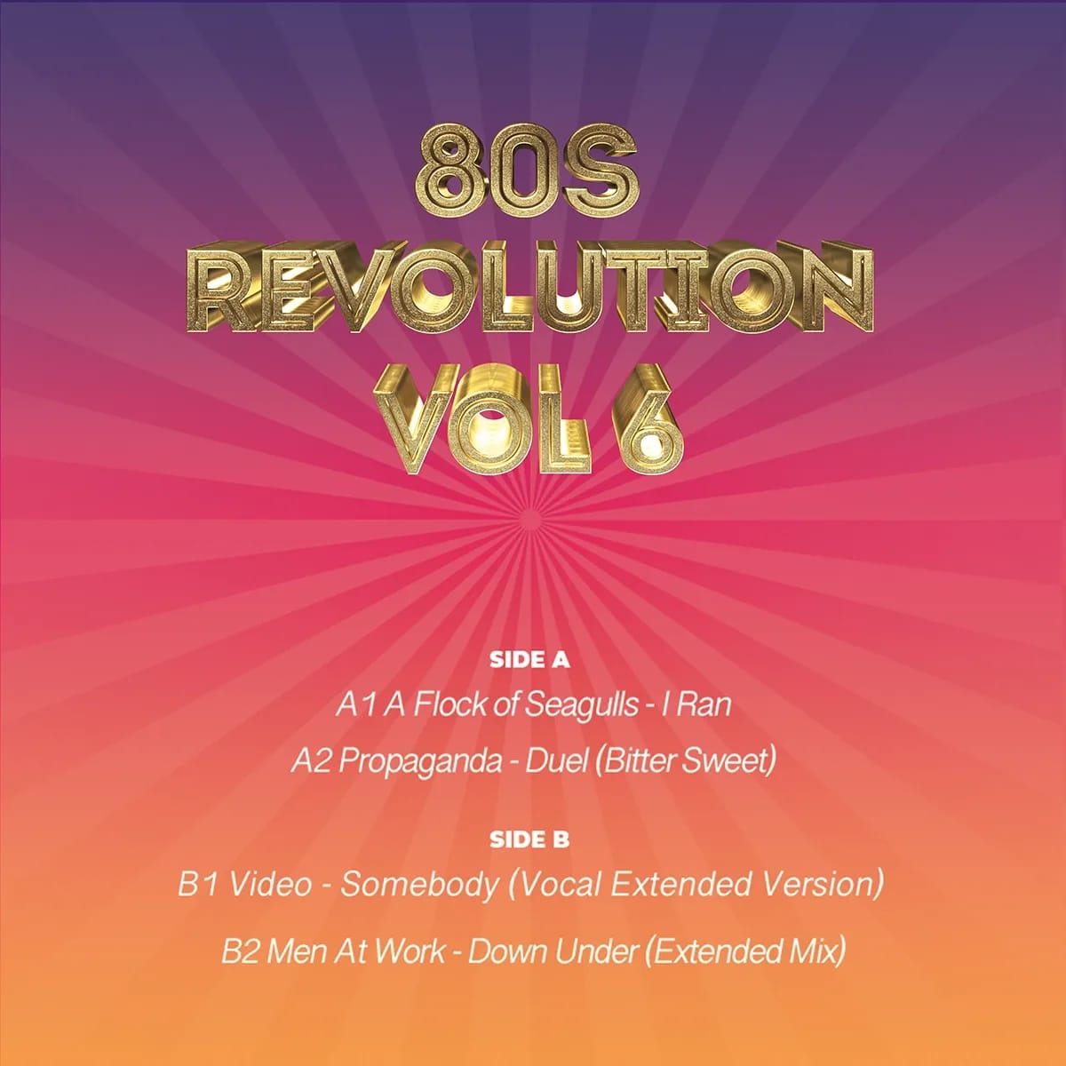 80s Revolution Vol 6 Vinilo Edición Limitada - Variante - Vista alternativa en LEMM DJ Store