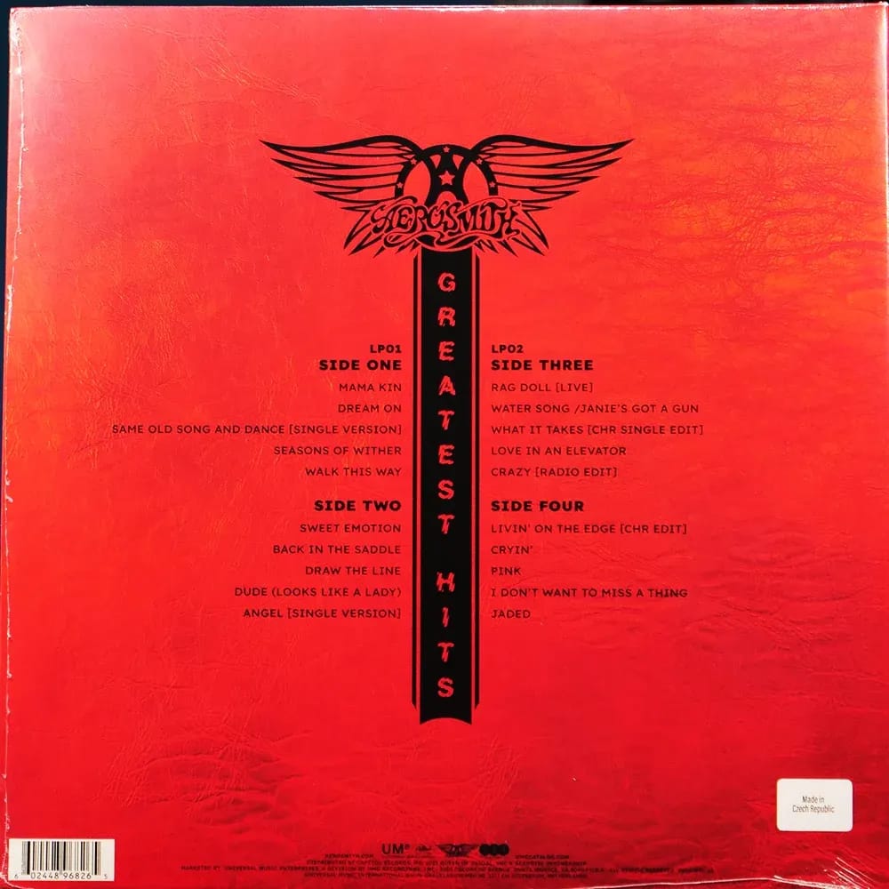 Aerosmith - Greatest Hits (Vinilo Doble 2LP nuevo) - Variante - Vista alternativa en LEMM DJ Store