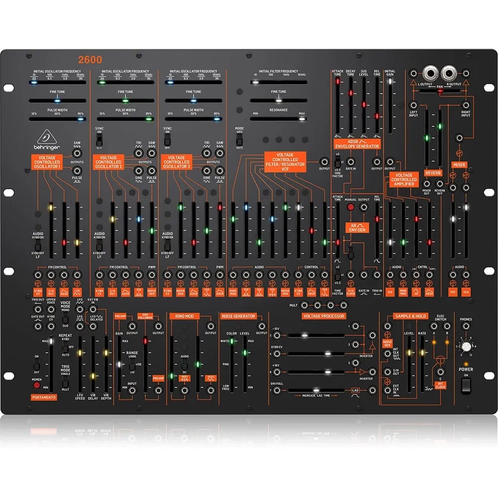Behringer 2600 Sintetizador Analógico Semi-Modular - Variante - Vista alternativa en LEMM DJ Store