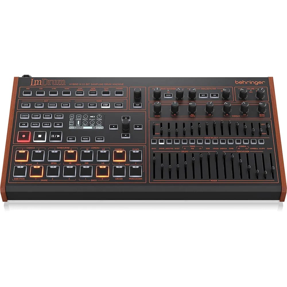 Behringer LM Drum – Hybrid Sampling Drum Machine - Variante - Vista alternativa en LEMM DJ Store