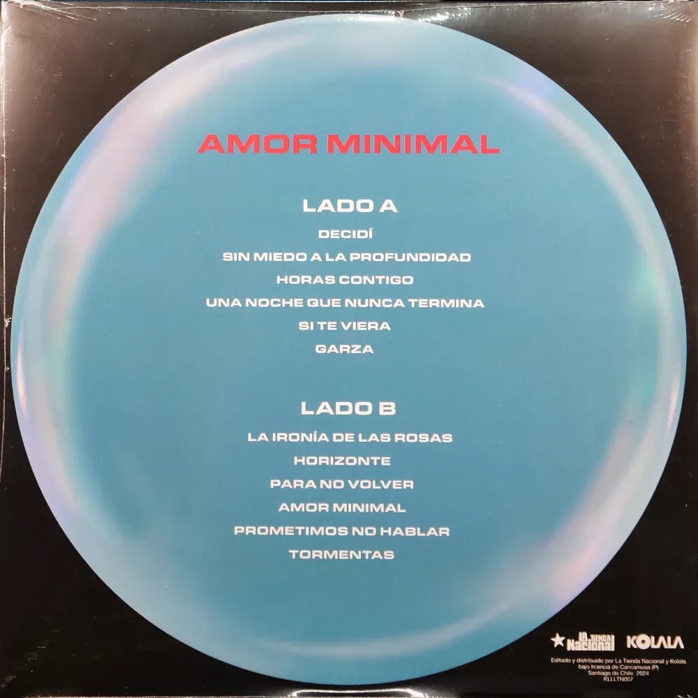 Cancamusa - Amor Minimal (Vinilo LP Rojo nuevo) - Variante - Vista alternativa en LEMM DJ Store