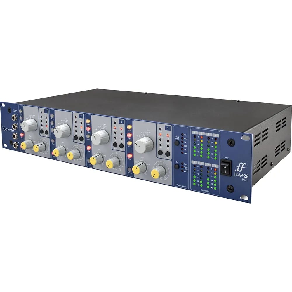 Focusrite ISA 428 MkII Preamplificador de Micrófono 4 Canales - Variante - Vista alternativa en LEMM DJ Store