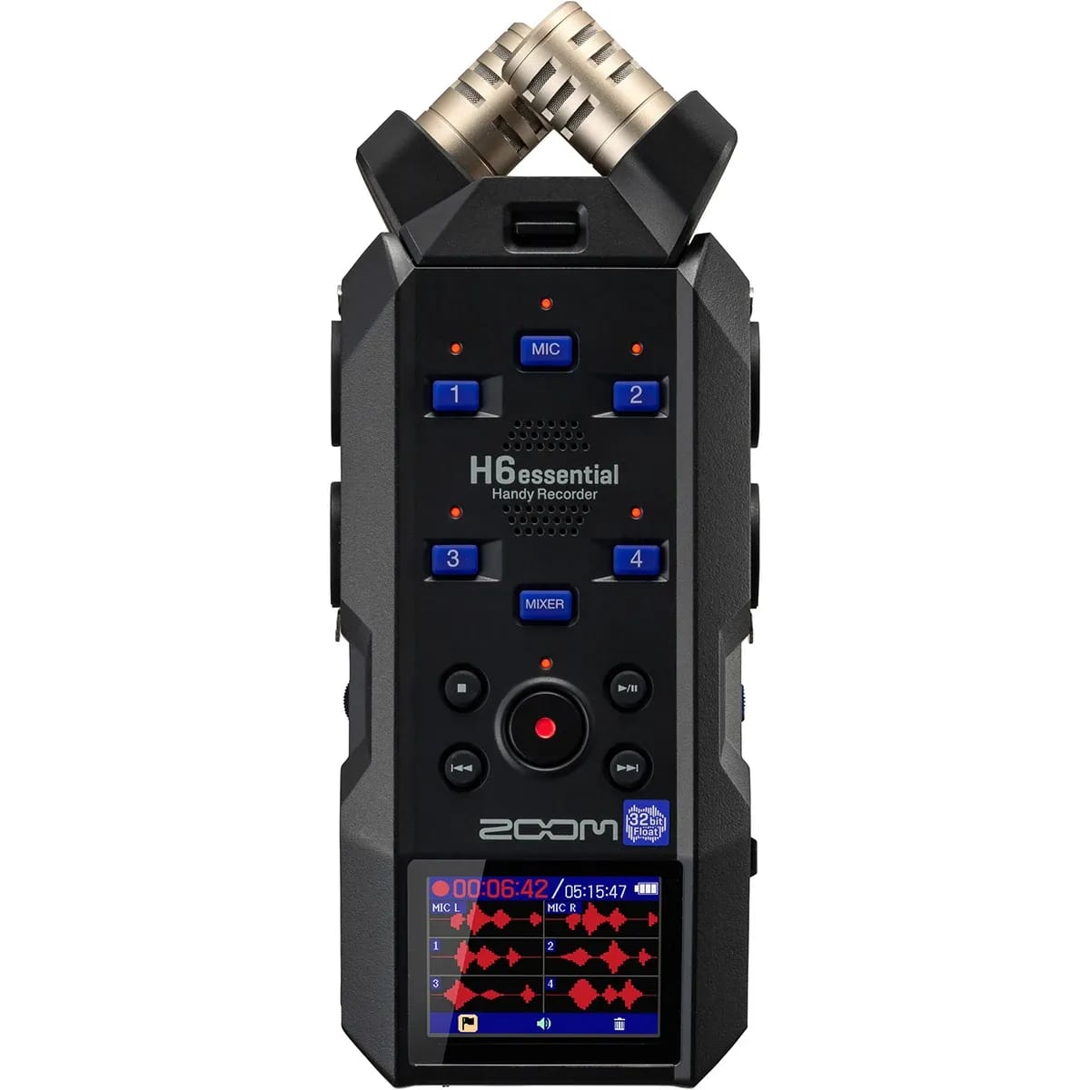 Zoom H6essential – Grabadora de Audio Portátil 32-Bit Float 6 Pistas - Variante - Vista alternativa en LEMM DJ Store